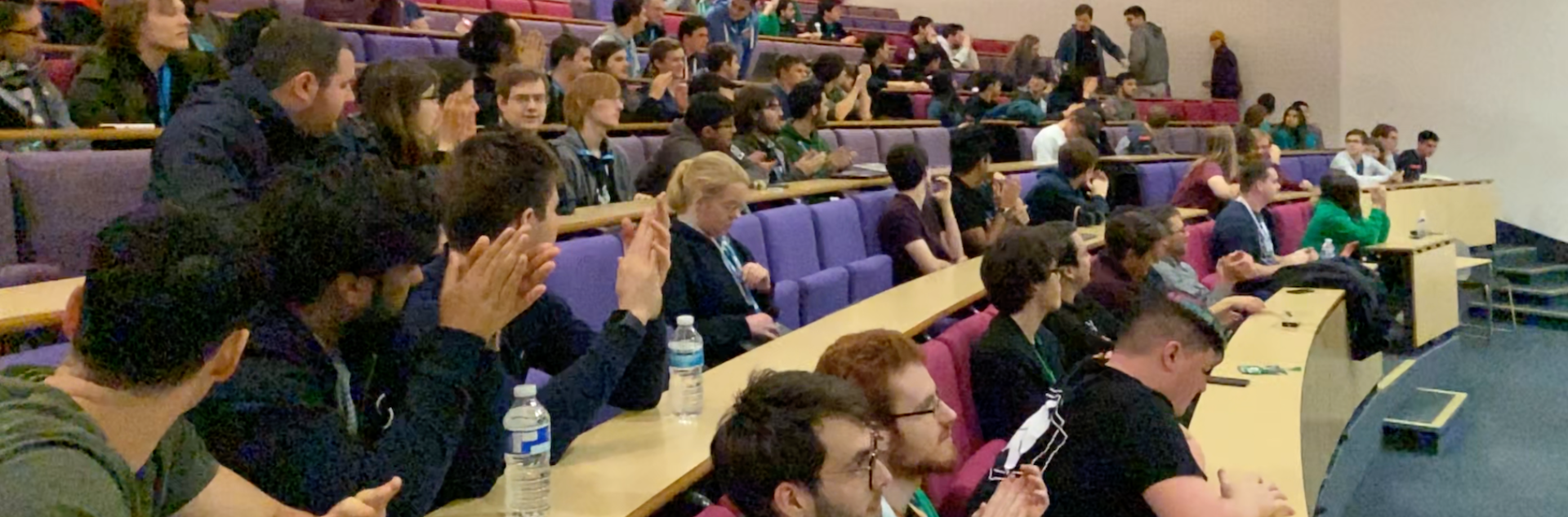 A photo of the HackNotts 2019 closing ceremony.